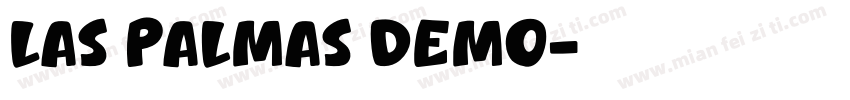 Las Palmas Demo字体转换